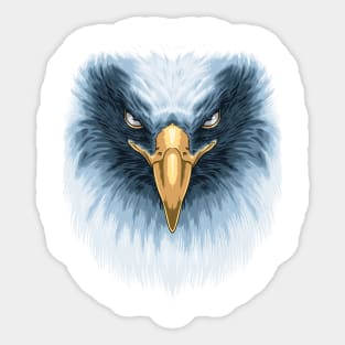 Eagle Face Sticker